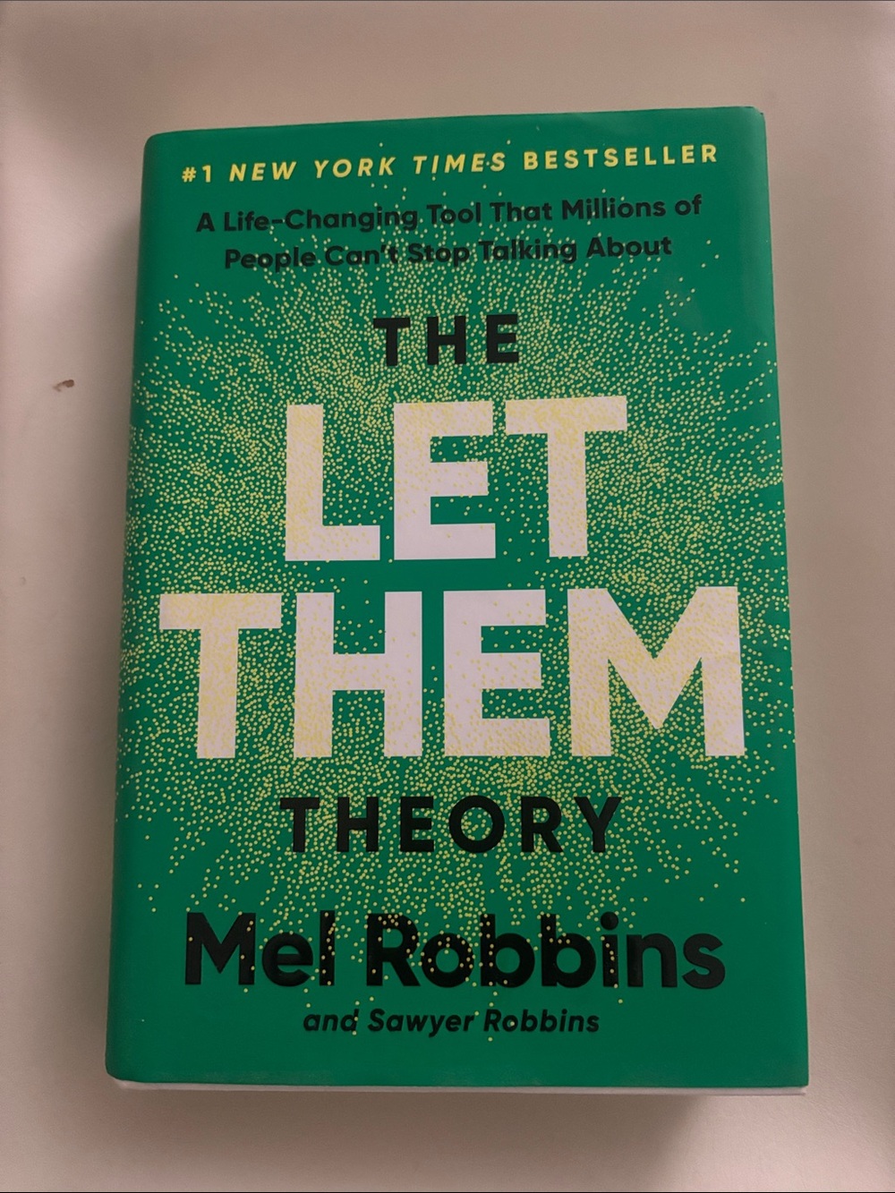 The LET THEM Theory by Mel Robbins - Green Hardcover
